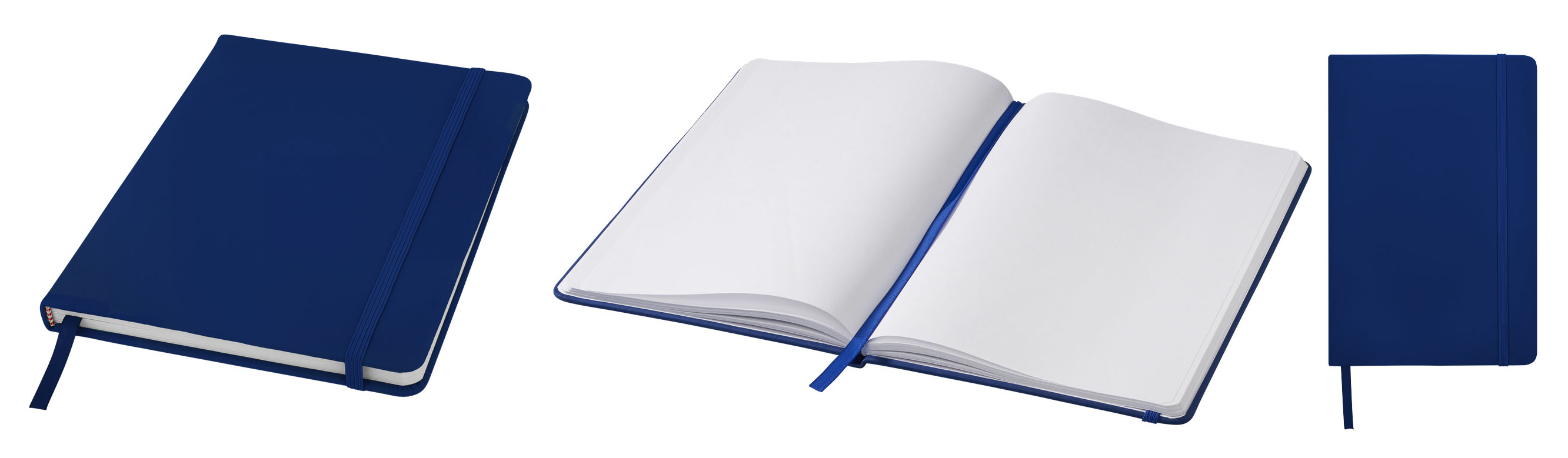 Promotional Spectrum A5 notebook with blank pages