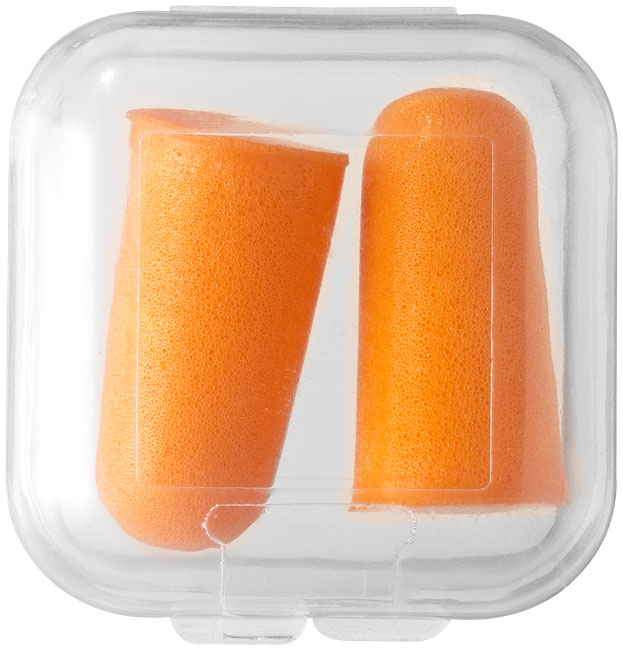 Corporate Serenity earplugs with travel case