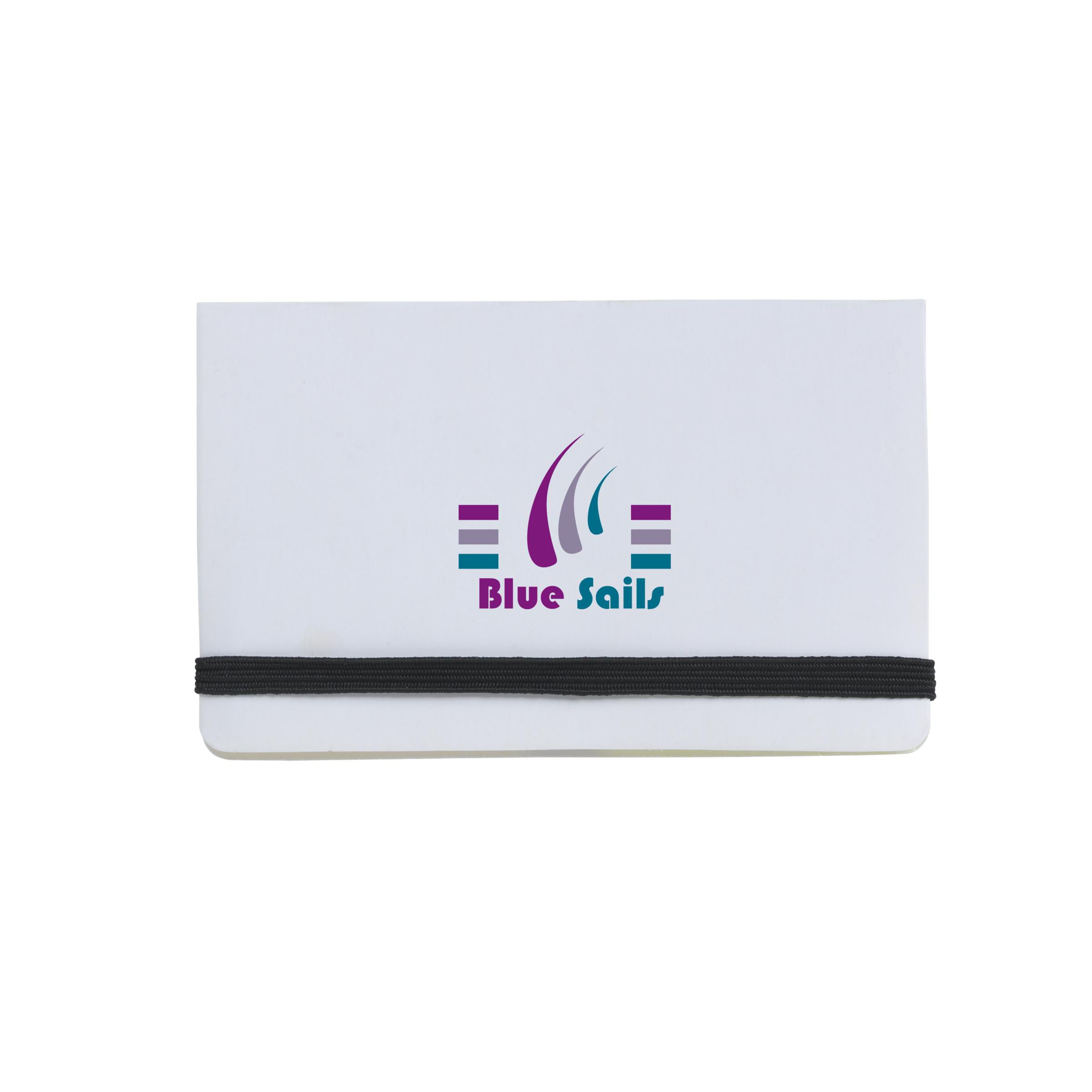Branded Notepad Notebook White