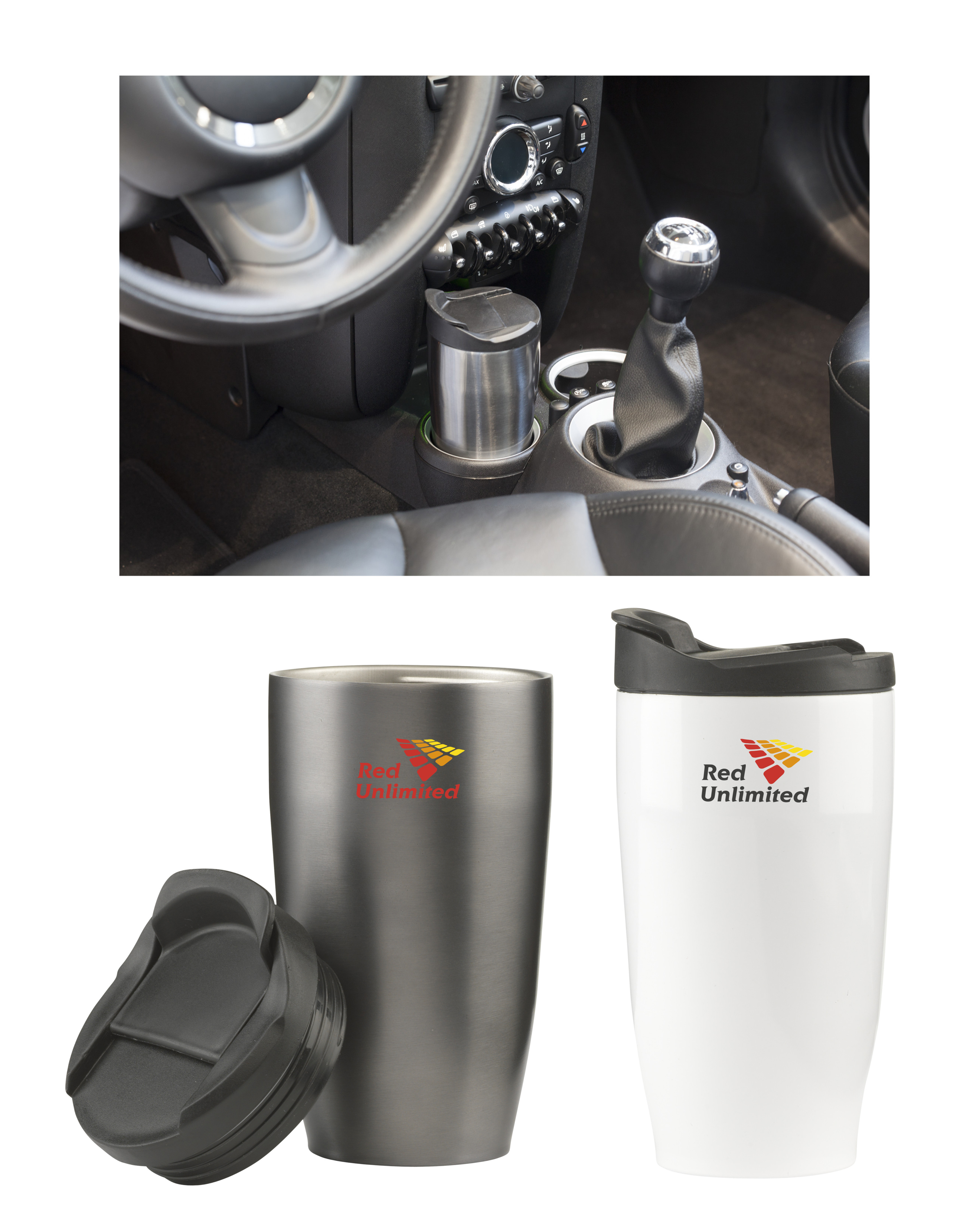 Promotional Senna Thermo Cup Silver