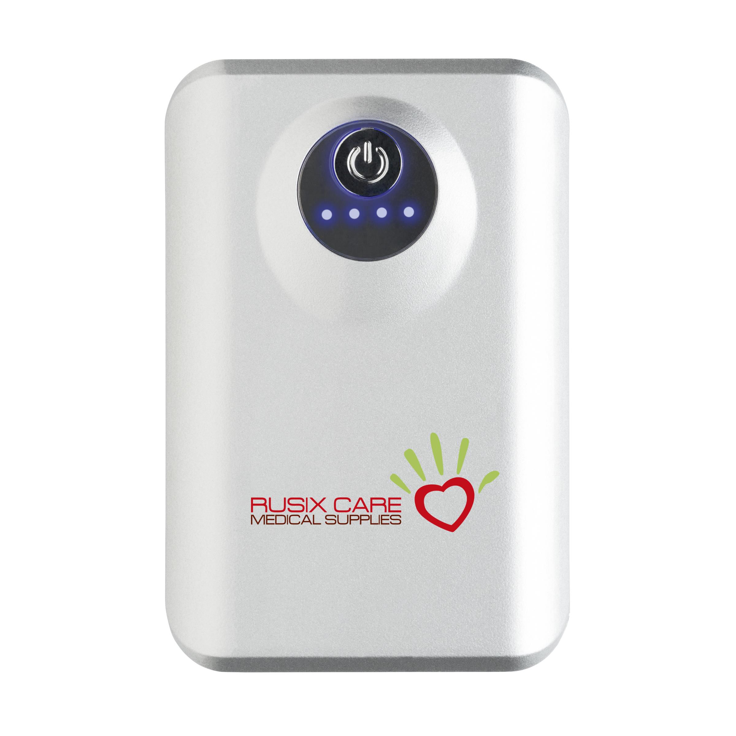 Promotional Powercharger 6600 Powerbank Silver