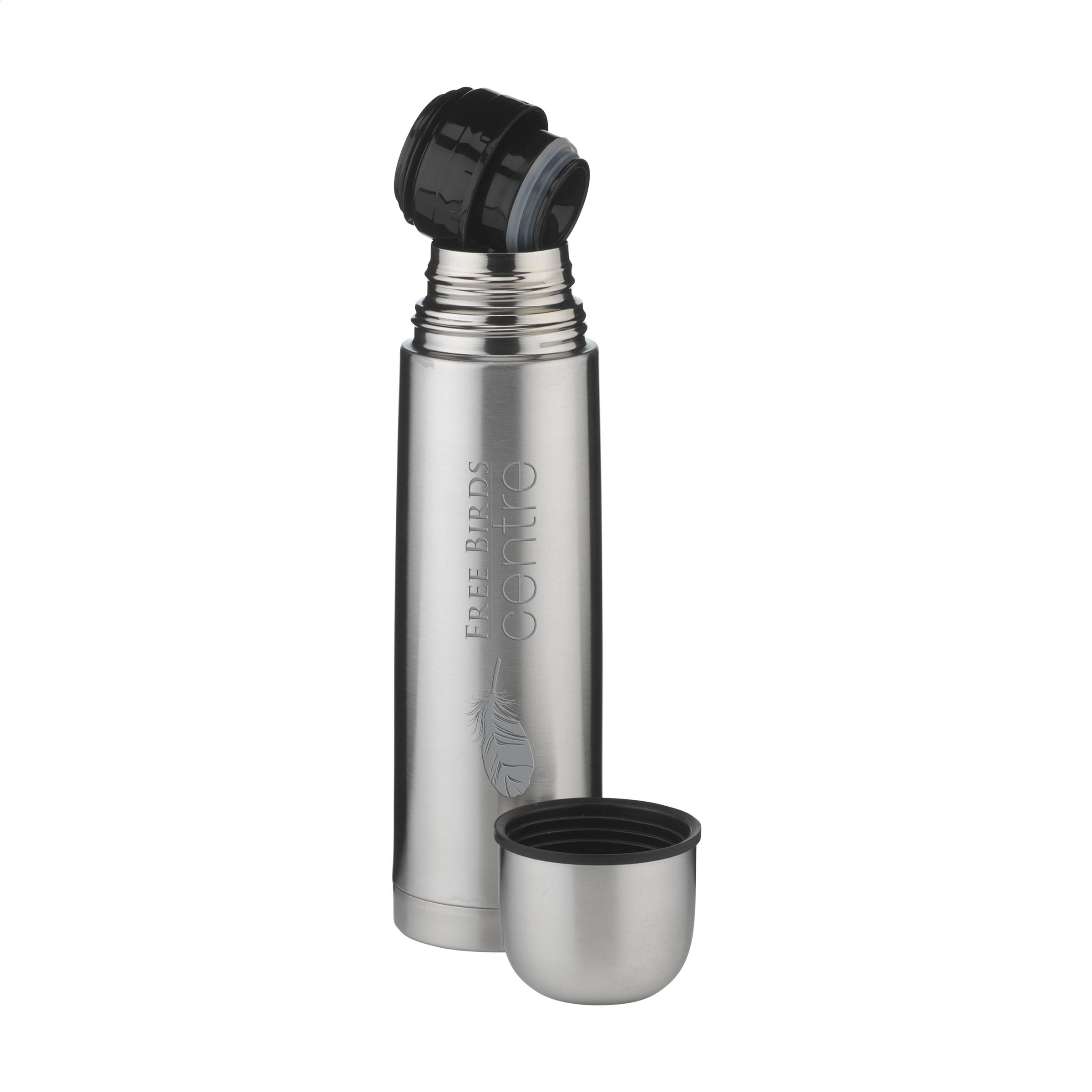 Promotional Thermotop Thermo Flask Silver