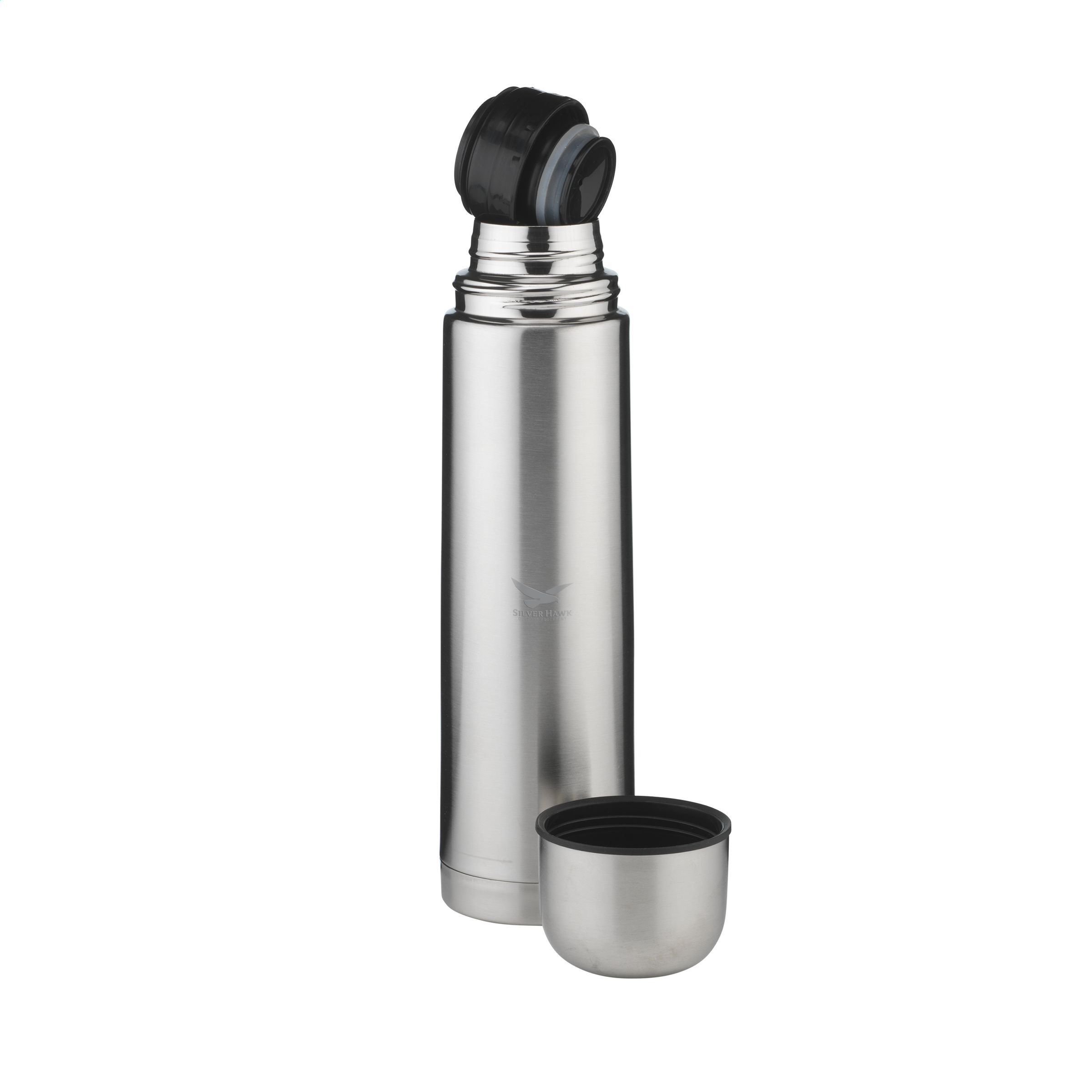 Promotional Thermotopmaxi Thermo Flask Silver