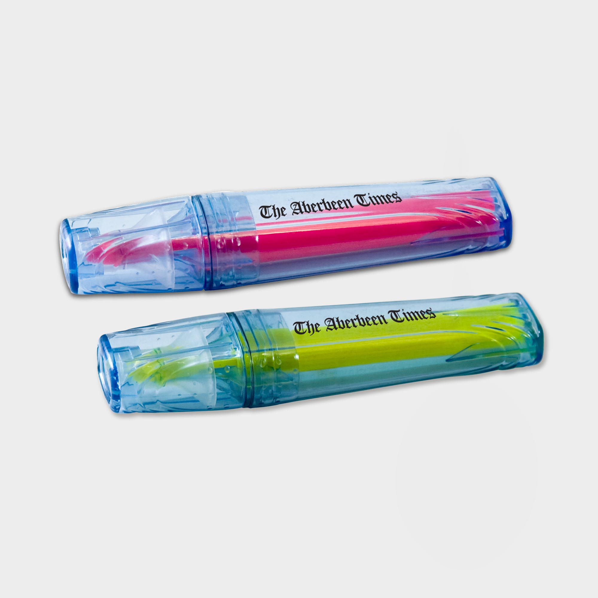 Printed Recycled PET Highlighter Pen