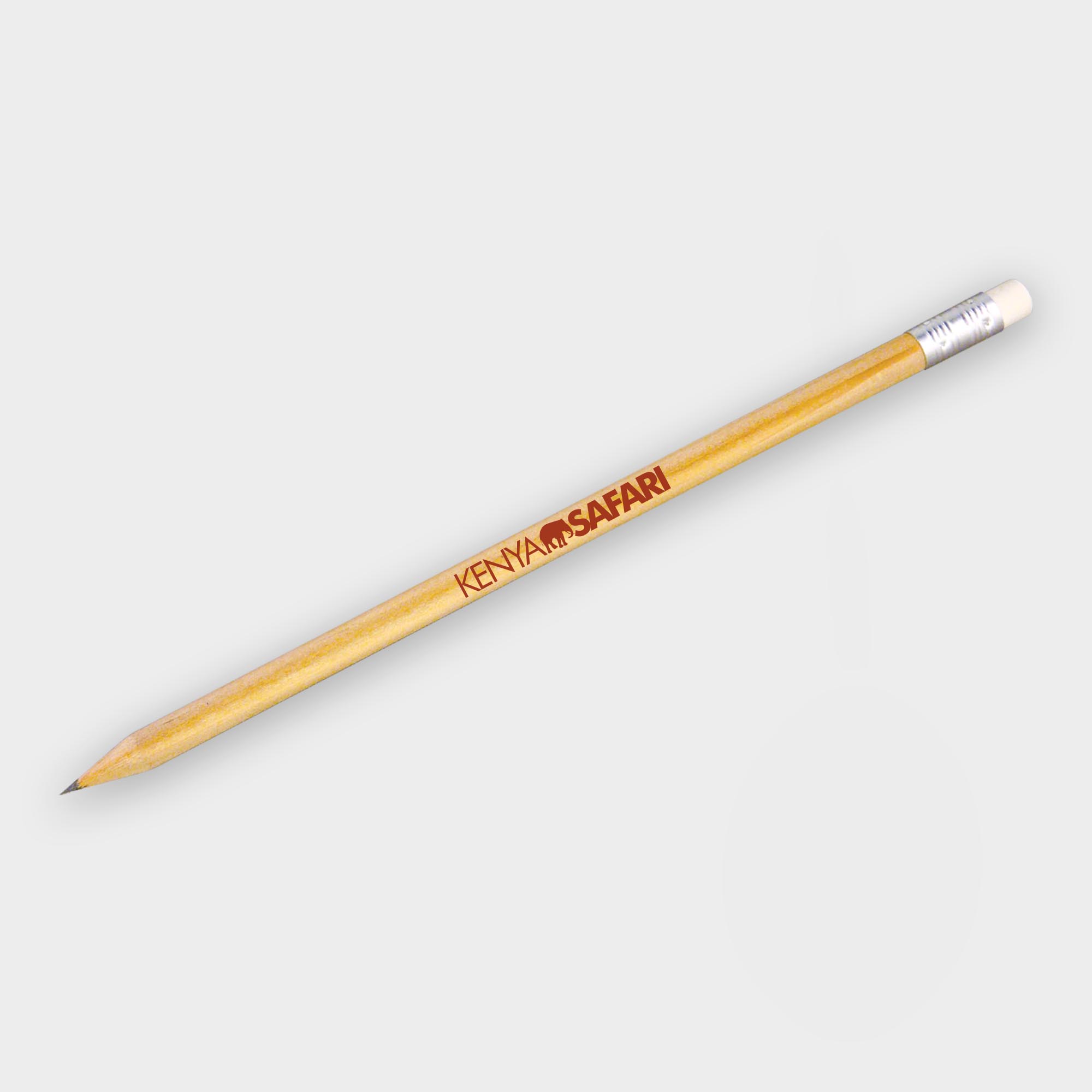 Promotional Wooden Eco Pencil with Eraser - FSC