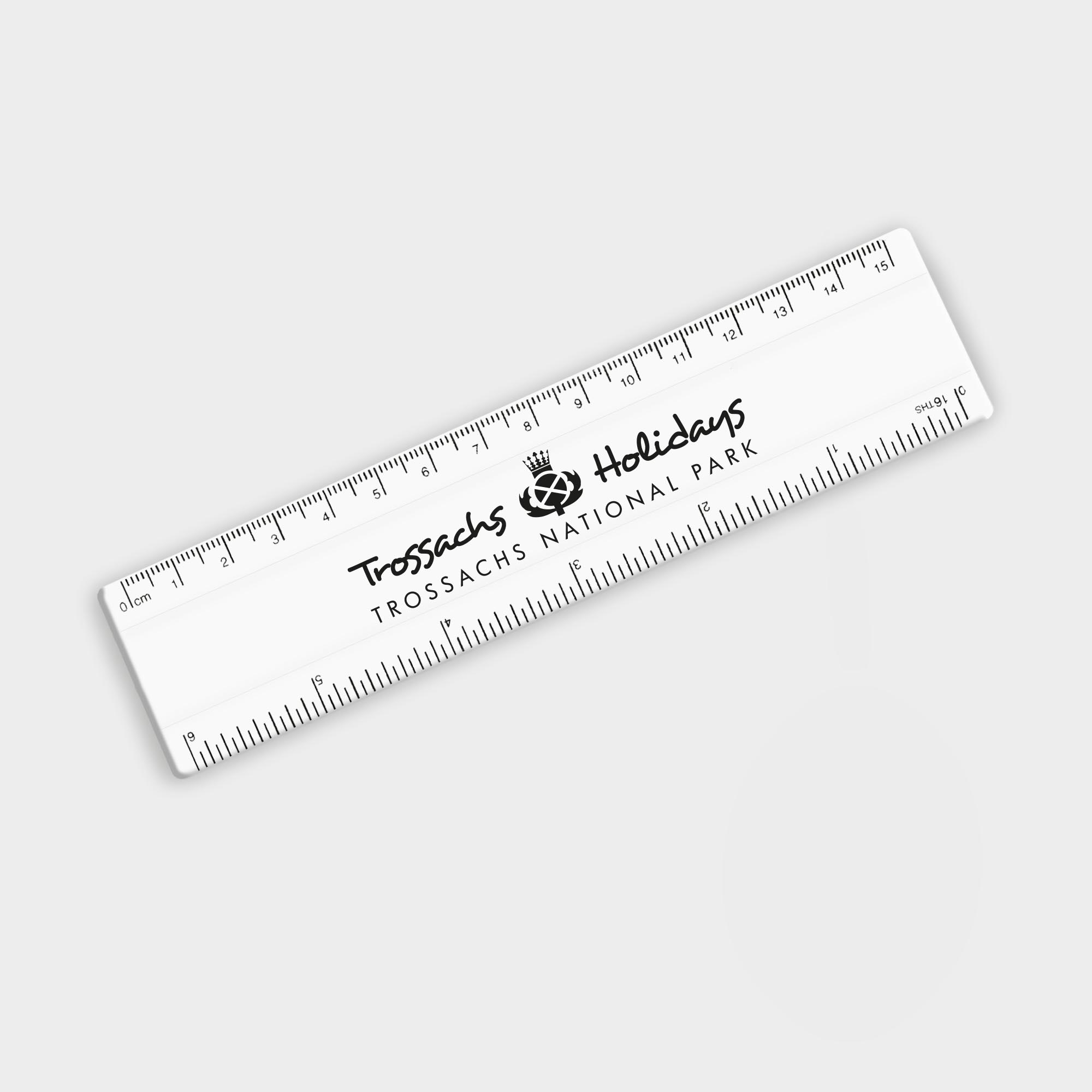 Branded Recycled Rulers 15cm