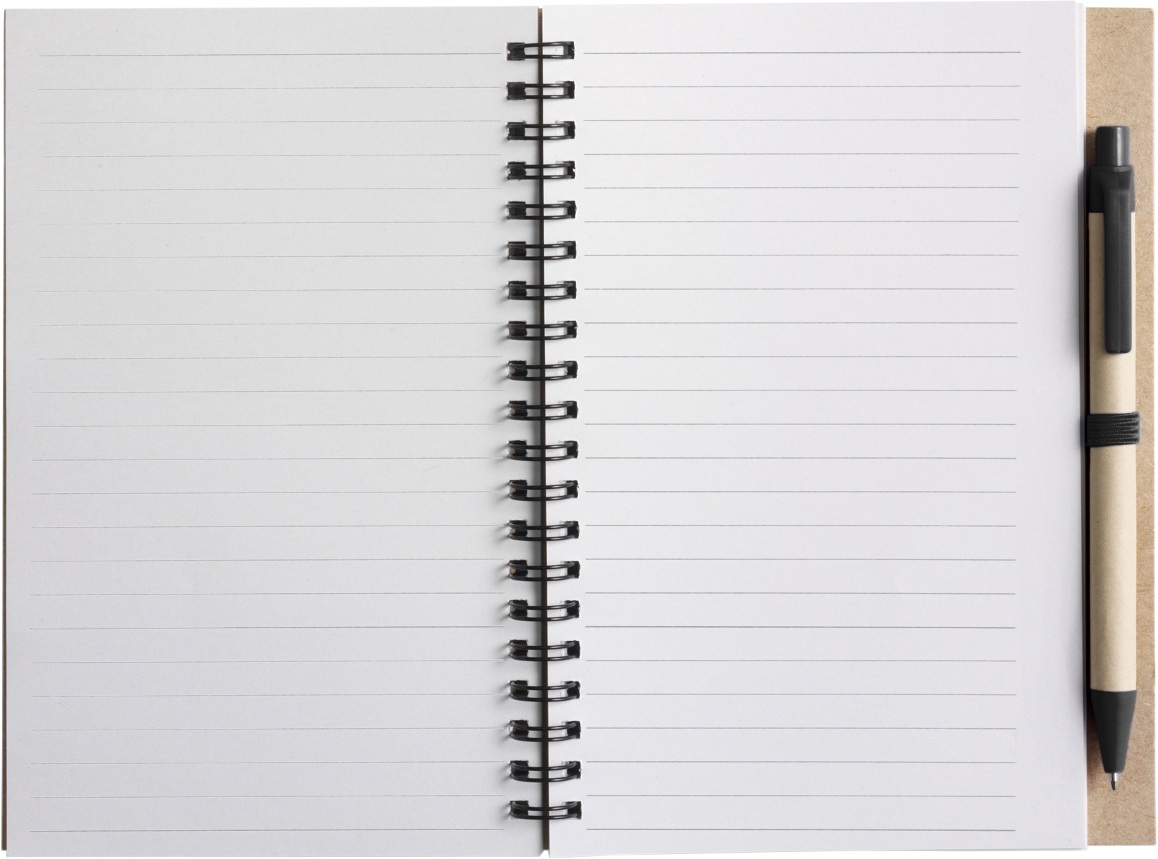 Promotional Recycled notebook.