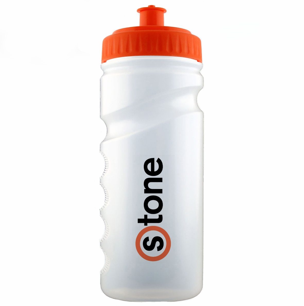 Branded Sports Bottle 500ml White
