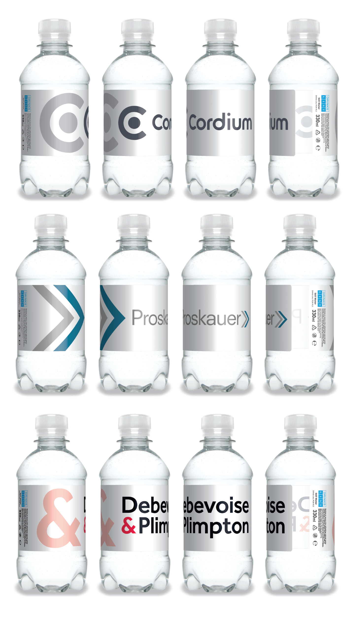 Promotional Bottled Water 330ml
