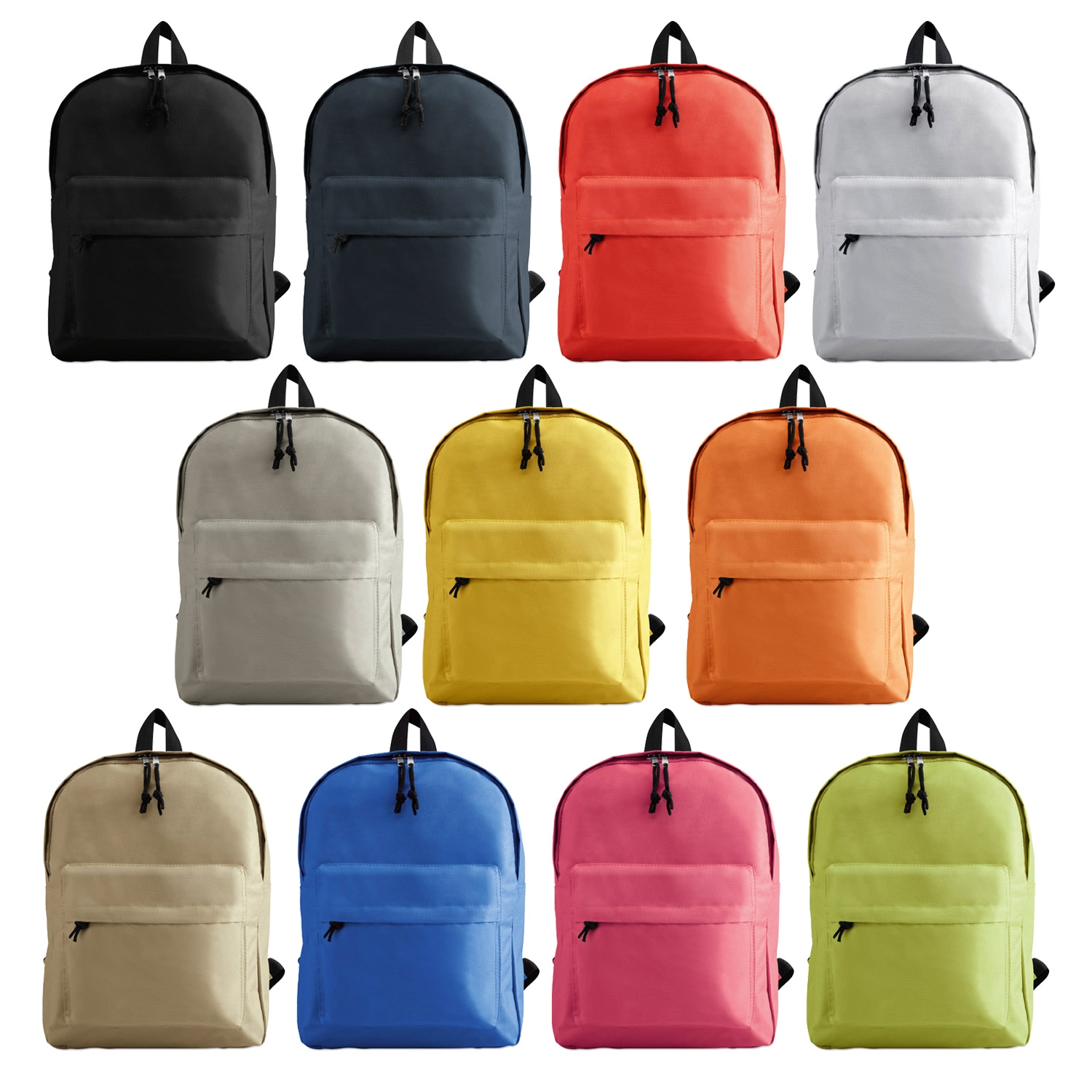 Branded 600D polyester backpack