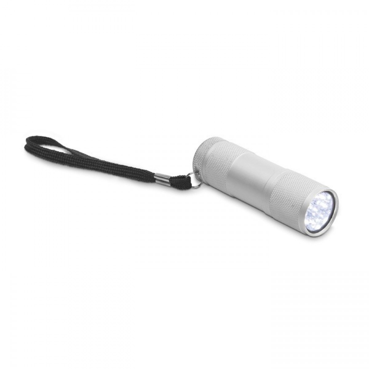 Branded LED torch in tin box