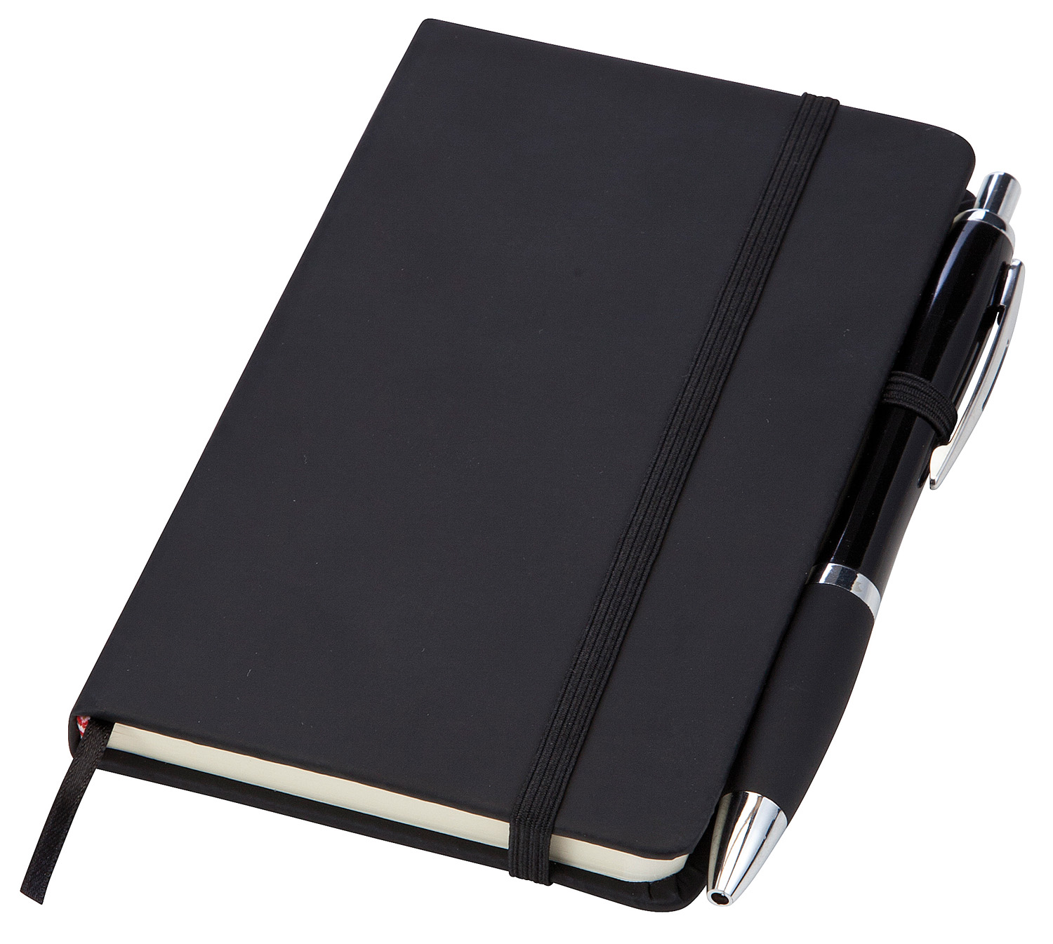 Branded Small Noir Notebook (Curvy)