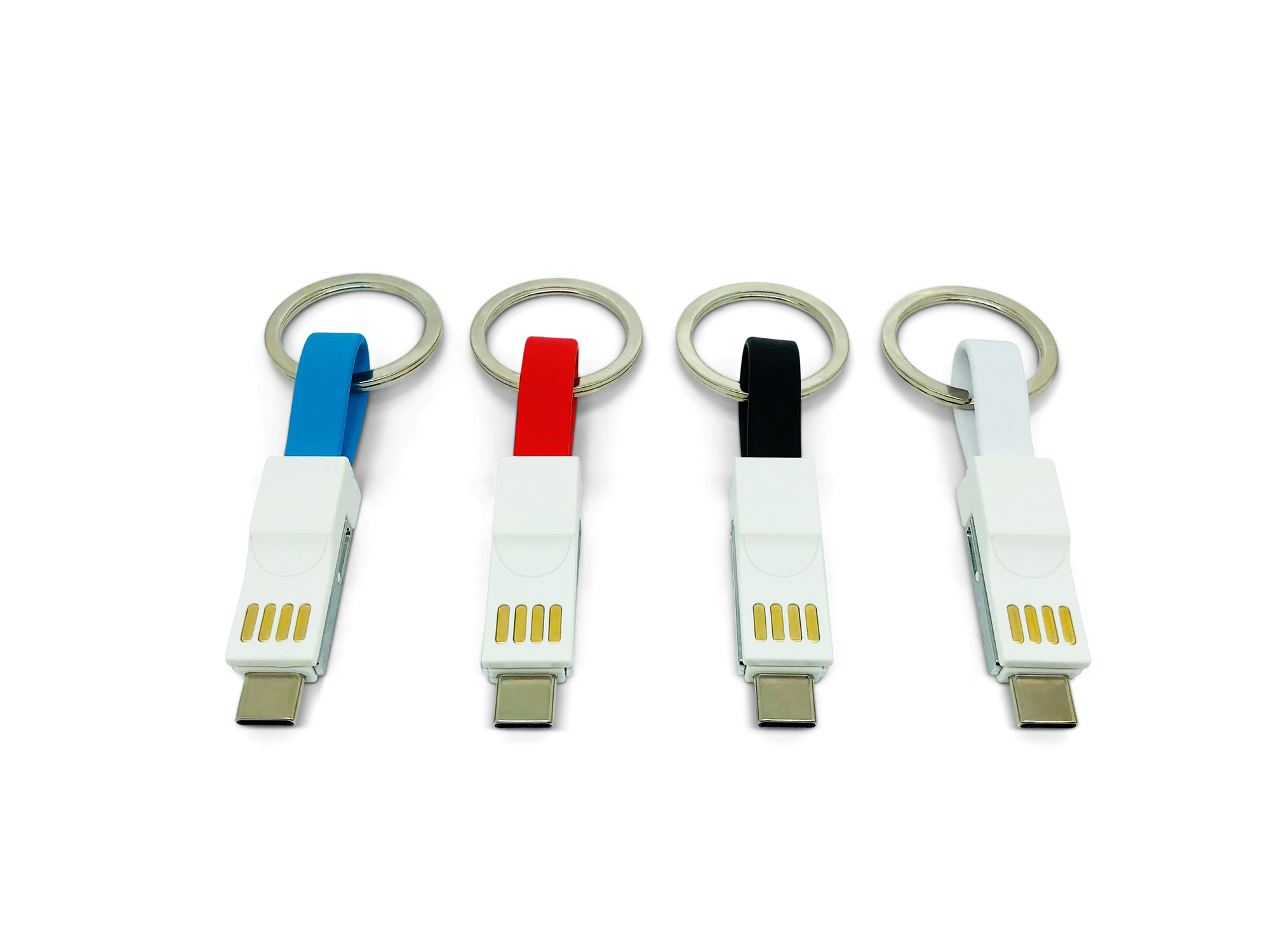 Branded 3-in-1 Keyring Charging Cable