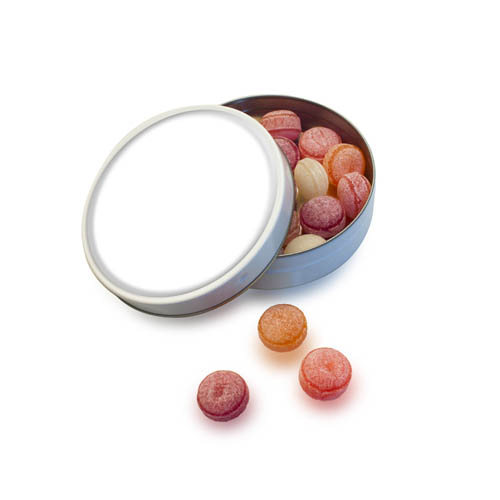 Promotional Fruit Drops Sweet Tin - Small