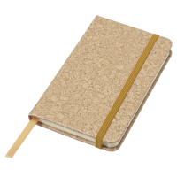 Notebook with a PU cork effect cover.