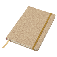 Notebook with cork print (approx. A5)